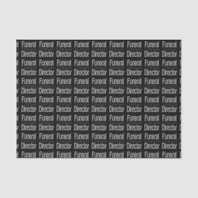 Papel De Seda Director Funeral Extraordinaire (Anverso)