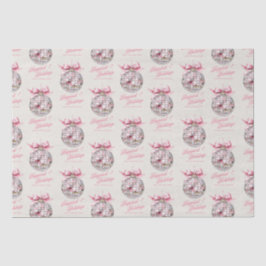 Papel De Seda Discoteca moderna divertida Ornamento de vacacione