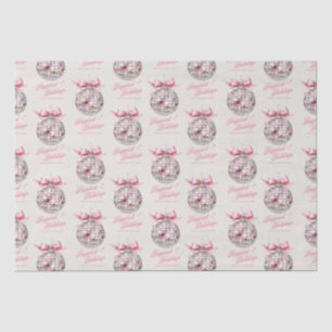 Papel De Seda Discoteca moderna divertida Ornamento de vacacione