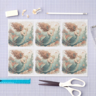 Papel de seda diseñado a medida MERMAID