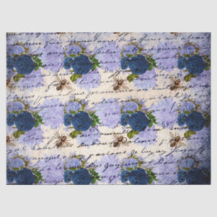 Papel de seda Diseño 11 de la serie The Blue Bee