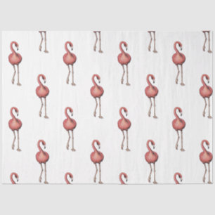 Papel De Seda Diseño 1 de la serie Flamingo Tropical Vibes