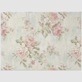 Papel De Seda Diseño 3 de la serie Shabby Chic Rosa