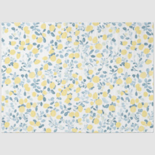 Papel De Seda Diseño #4 de la serie floral de limón Shabby Chic
