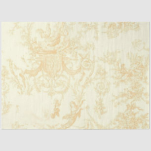 Papel De Seda Diseño 4 de la Serie Shabby Chic Cream