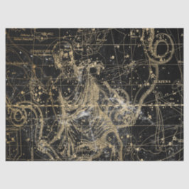 Papel De Seda Diseño 5 de la serie de mapas estelares de galaxia