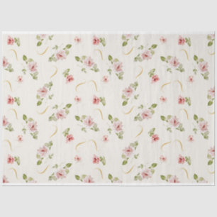 Papel De Seda Diseño 7 de la Serie de Escritura Shabby Chic