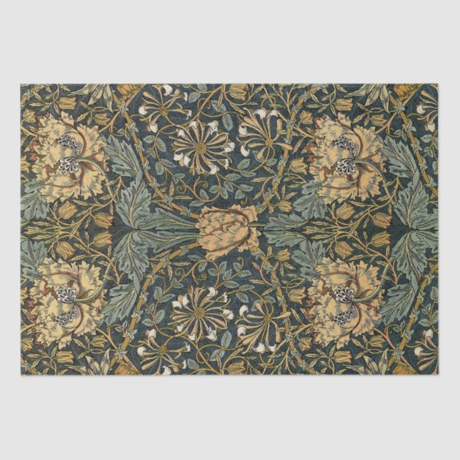 Papel De Seda Diseño #7 de William Morris (Anverso)