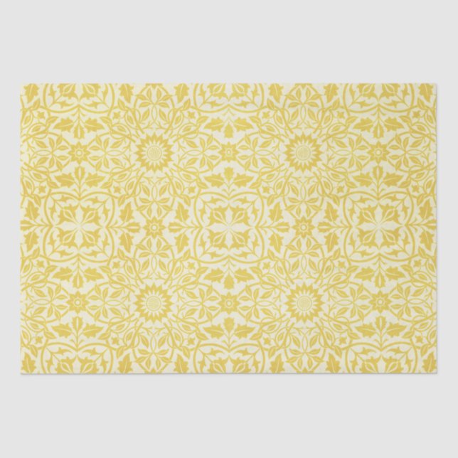 Papel De Seda Diseño #8 de William Morris (Anverso)