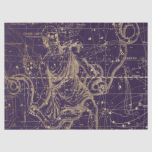 Papel De Seda Diseño 9 de la serie Mapa Estelar de la Galaxia de
