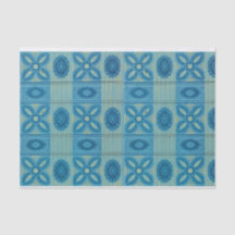 Diseño azul vintage