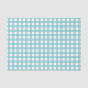 Papel De Seda Diseño azul y blanco de la guinga