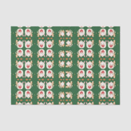 Papel De Seda Diseño de abstracto geométrico de cacao para navid