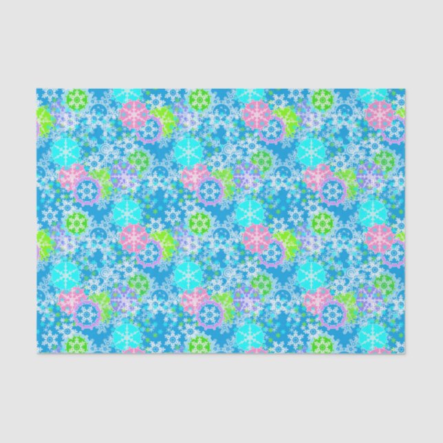 Papel De Seda Diseño de año nuevo (Anverso)