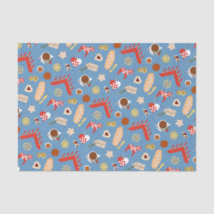 Papel De Seda Diseño de bollería para Navidades escandinavos/sue