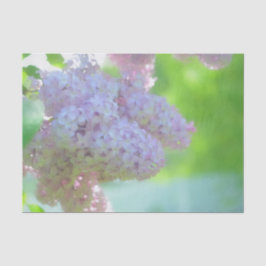 Papel De Seda Diseño de campo púrpura acuarela flor de lila