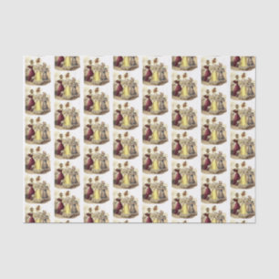 Papel De Seda Diseño de época para damas victorianas