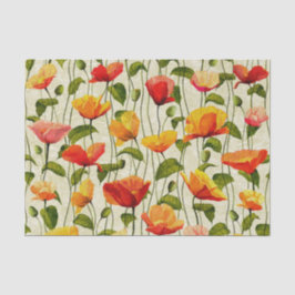 Papel De Seda Diseño de flores