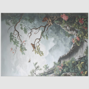 Papel De Seda Diseño de fondo de escritorio de paisajes oriental