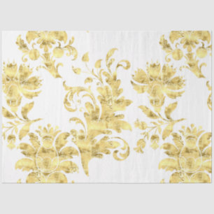 Papel De Seda Diseño de girasol dorado 2