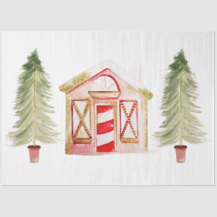 Papel De Seda Diseño de Gnome de NAVIDAD 4
