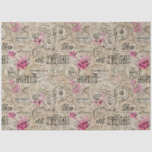 Papel De Seda Diseño de la Ephemera Francesa Serie 4