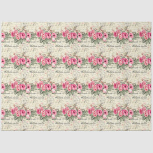 Papel De Seda Diseño de la Ephemera Francesa Serie 5