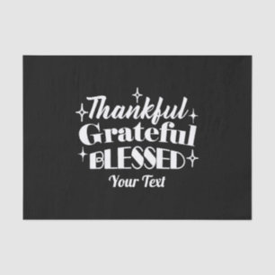 Papel De Seda Diseño de la oferta de Thankling editable