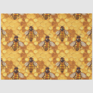 Papel De Seda Diseño de la Serie Abeja Panal 13