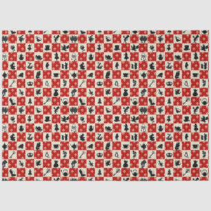 Papel De Seda Diseño de la serie Alice in Wonderland 12