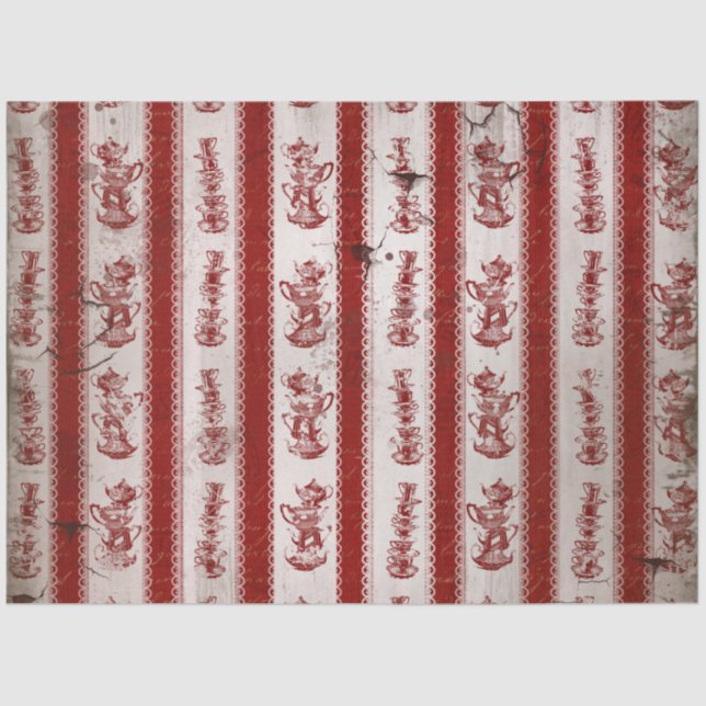 Papel De Seda Diseño de la serie Alice in Wonderland 7 (Anverso)