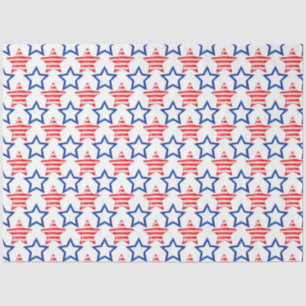 Papel De Seda Diseño de la serie América Rojo Blanco y Azul 15