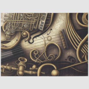 Papel De Seda Diseño de la serie Anatomía de la Música 5