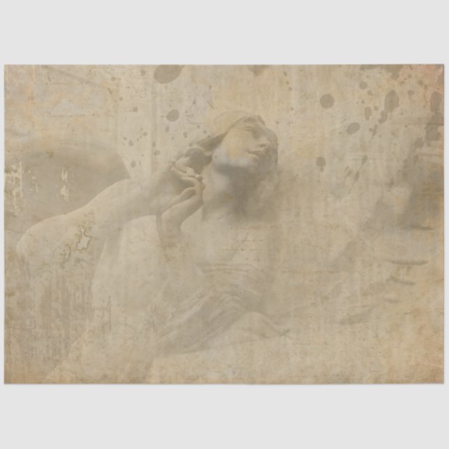 Papel De Seda Diseño de la serie Angel Gótico 4 (Anverso)