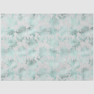 Papel De Seda Diseño de la serie Aqua y Silver 18