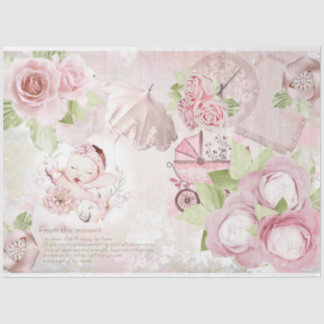 Papel De Seda Diseño de la serie Baby Girl 3