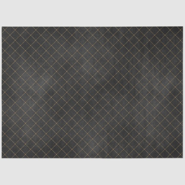 Papel De Seda Diseño de la serie Black and Gold Circus 19 (Anverso)