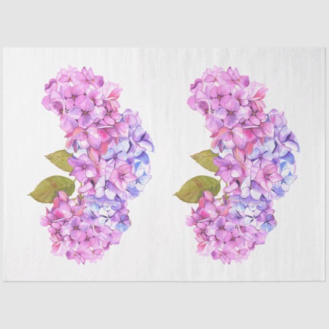 Papel De Seda Diseño de la serie Boho Skull and Flowers 9 (Anverso)