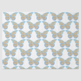 Papel De Seda Diseño de la serie Butterflies para purpurinas 8