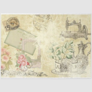 Papel De Seda Diseño de la serie chic Shabby 3