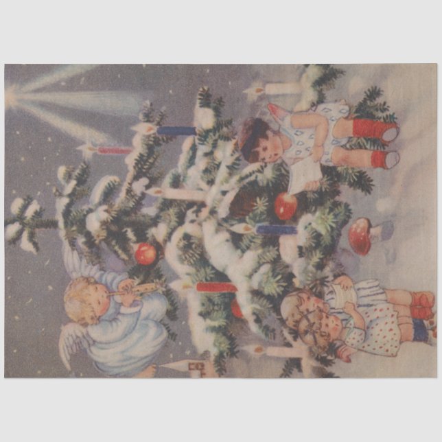 Papel De Seda Diseño de la serie Christmas Emphera 1 (Anverso)