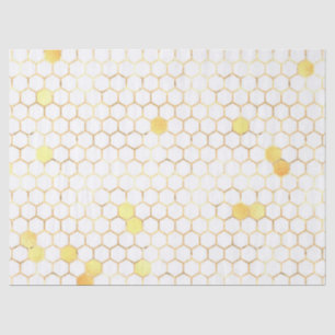 Papel De Seda Diseño de la serie cinco de girasoles y abejas
