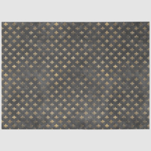 Papel De Seda Diseño de la serie Circus Negro y Dorado 16