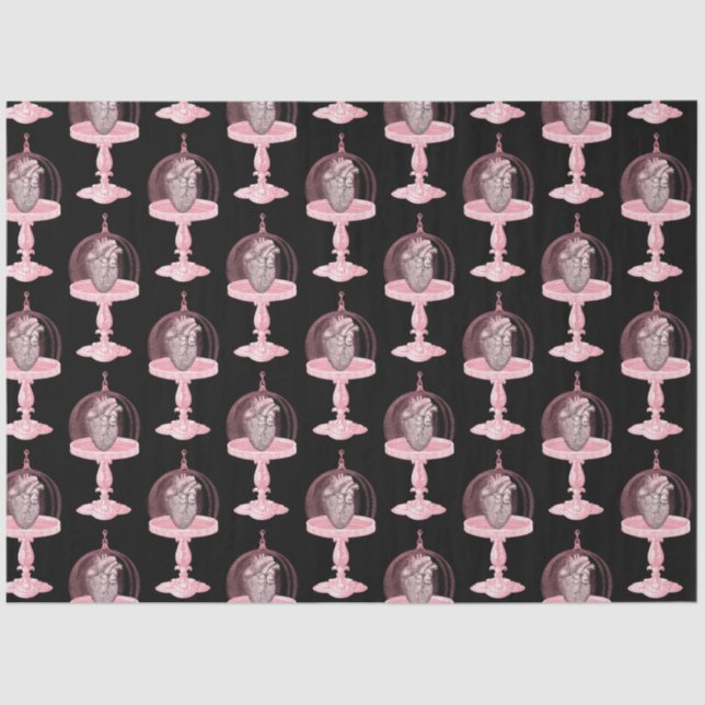 Papel De Seda Diseño de la serie de amor gótico 17 (Anverso)