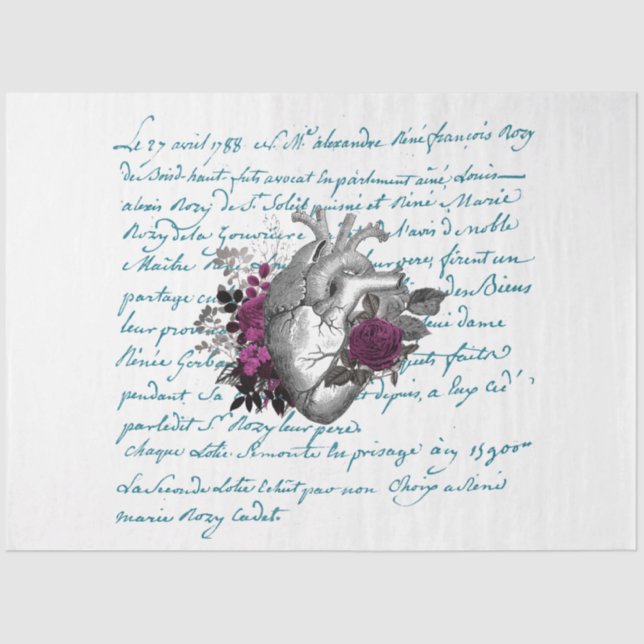 Papel De Seda Diseño de la serie de encantamientos góticos 7 (Anverso)