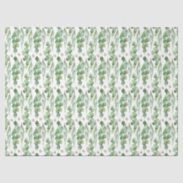 Papel De Seda Diseño de la serie de eucalipto acuarela 13