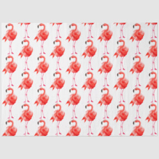 Papel De Seda Diseño de la serie de flamencos acuáticos 14