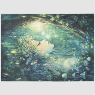 Papel De Seda Diseño de la serie de hadas de los bosques de esme