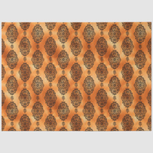 Papel De Seda Diseño de la serie de Halloween negro y cobre 19