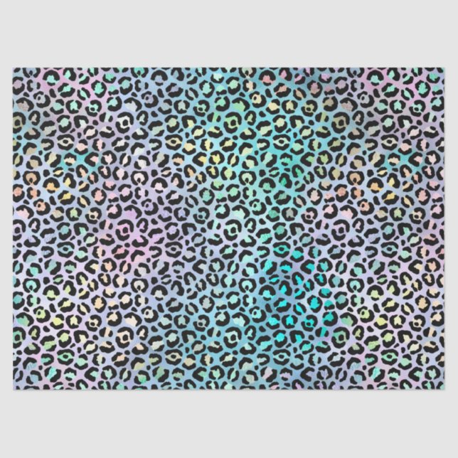 Papel De Seda Diseño de la serie de leopardo irlandés 8 (Anverso)